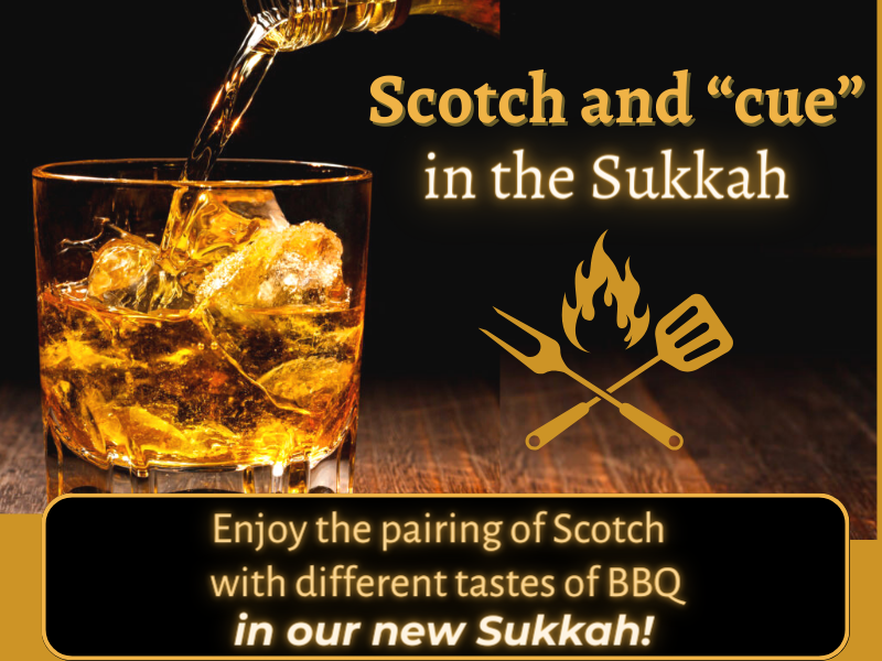 Scotch & BBQ in the Sukkah Event