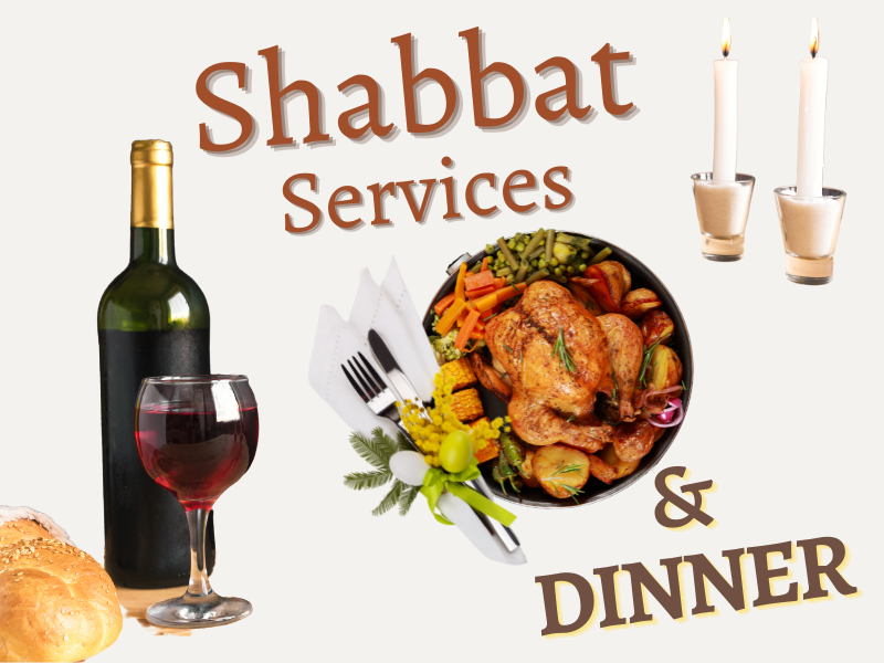 Oct. Community Shabbat + Dinner