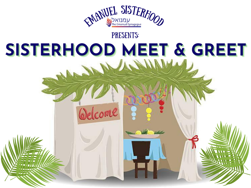 Sisterhood Sukkah Meet & Greet