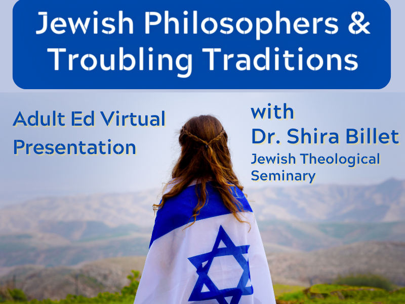 Jewish Philosophy ZOOM Discussion