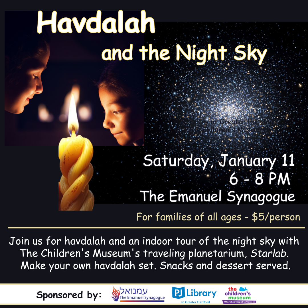 Family Havdalah w/PJ Library & The Children's Museum