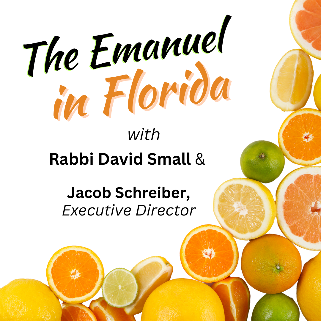 The Emanuel in Florida with Rabbi & Jacob