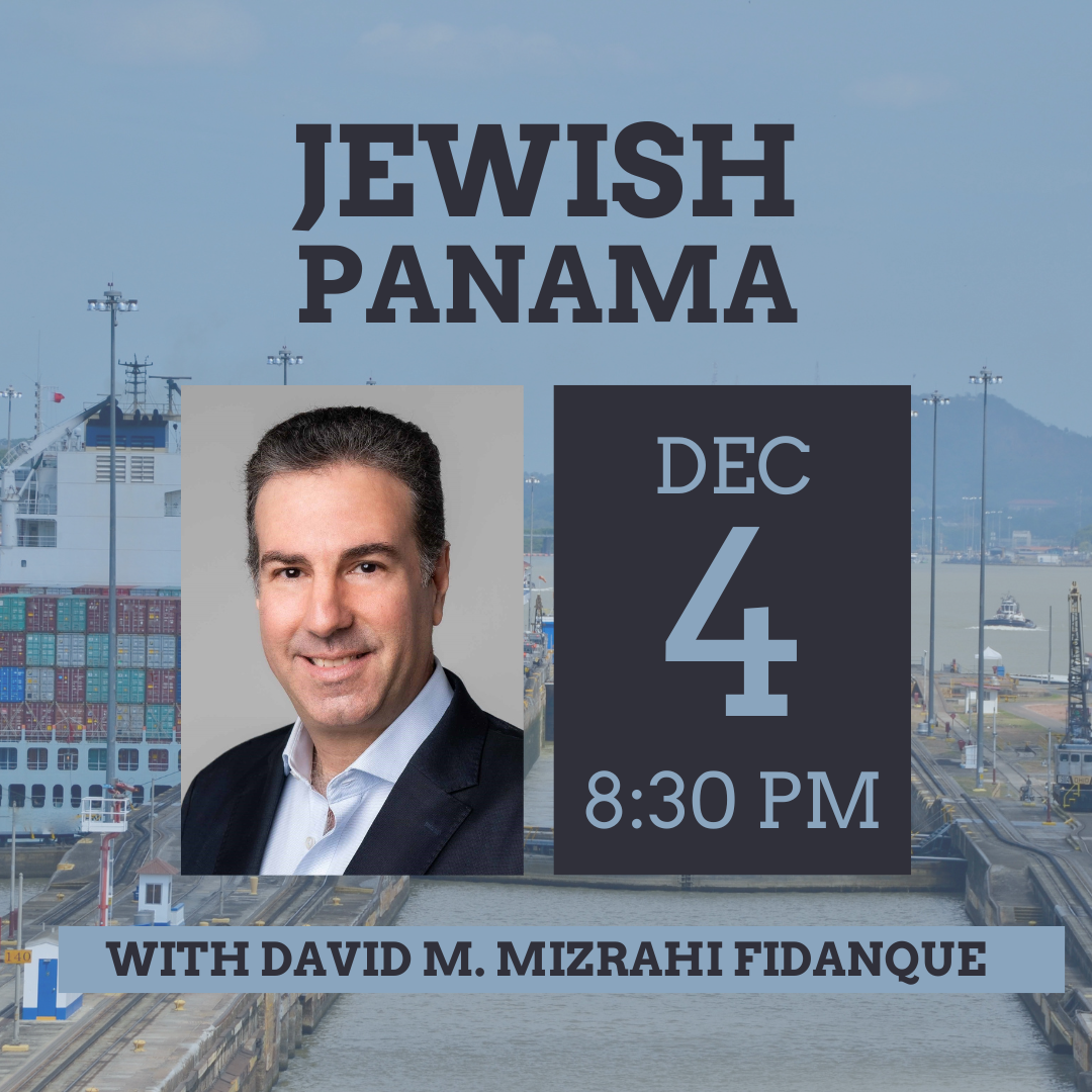 Adult Ed: Jewish Panama Webinar